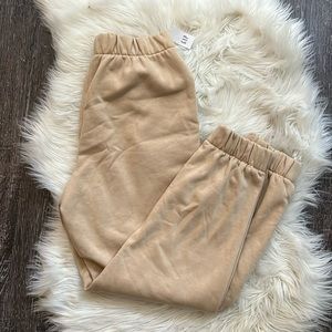 GAP tan sweatpants BNWT